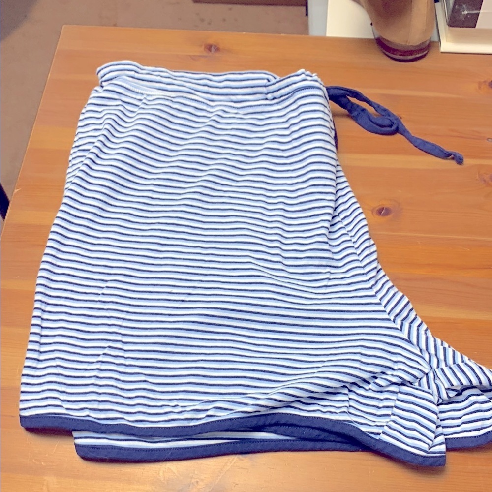 Carole Hoffman Soft  & Stretchy 100% Cotton Shorts, Drawstring Waist, Pockets